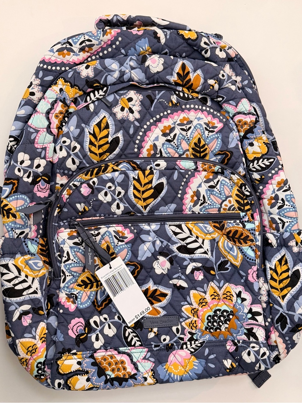 Vera Bradley Essential Large Backpack Charmont Meadow